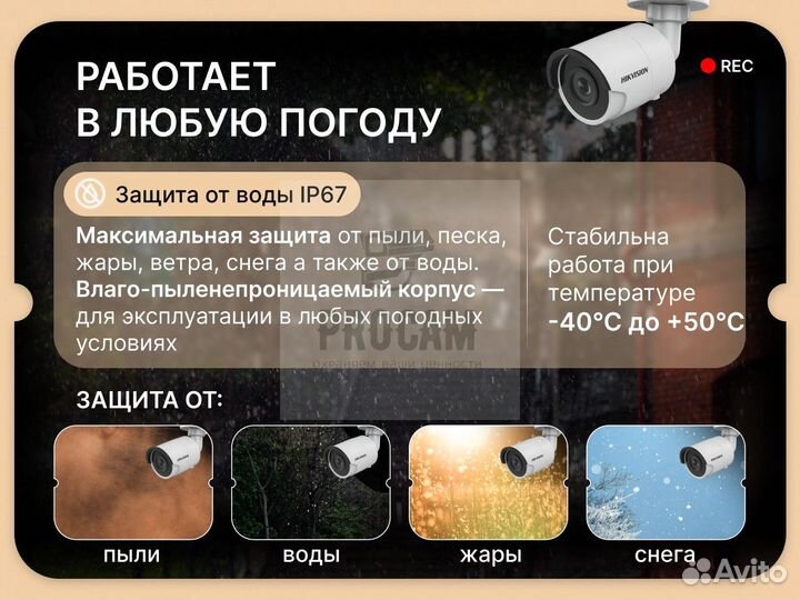 Установка Видеонаблюдения. Домофон. скуд. Монтаж