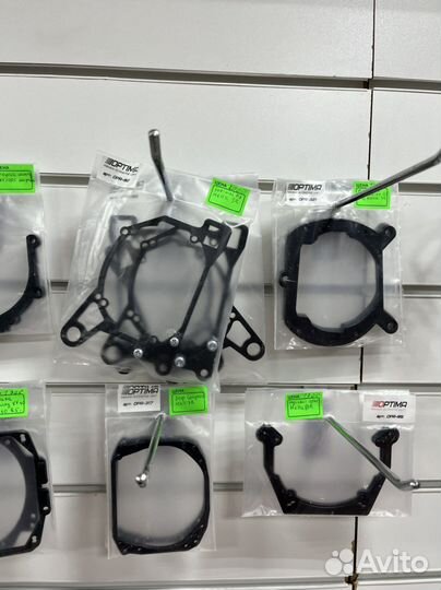 Переходные рамки для установки линз