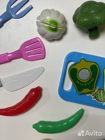 Детские игрушки овощи