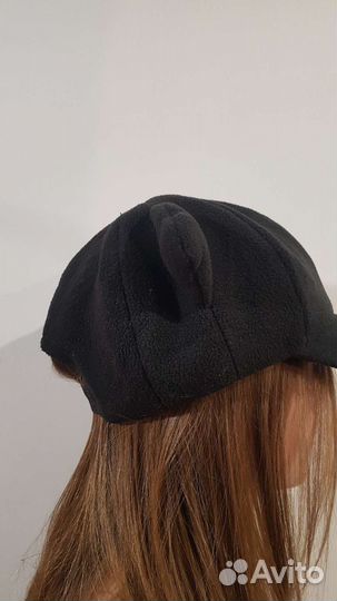 Кепка флисовая с кошачьими ушками