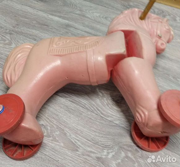 Лошадка каталка СССР