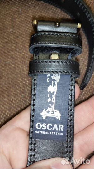 Мужской кожаный ремень