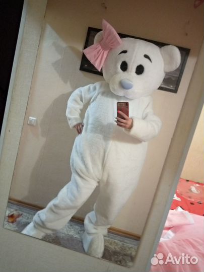 Костюм белого Медведя+два костюма в комплекте