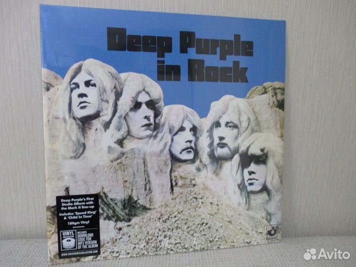 LP deep purple - IN rock(новый)