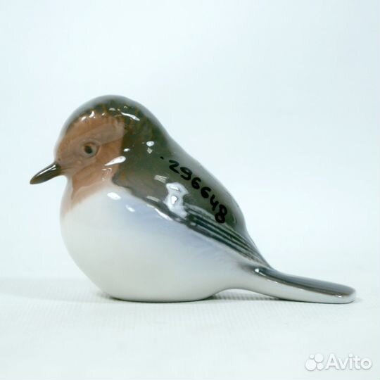 Bing Grondahl статуэтка птица снегирь зарянка