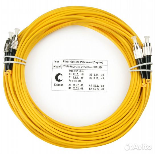 Шнур оптический Cabeus 7489c