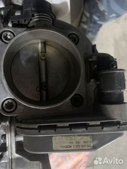 Дросильная заслонка с колектором М112 2.4