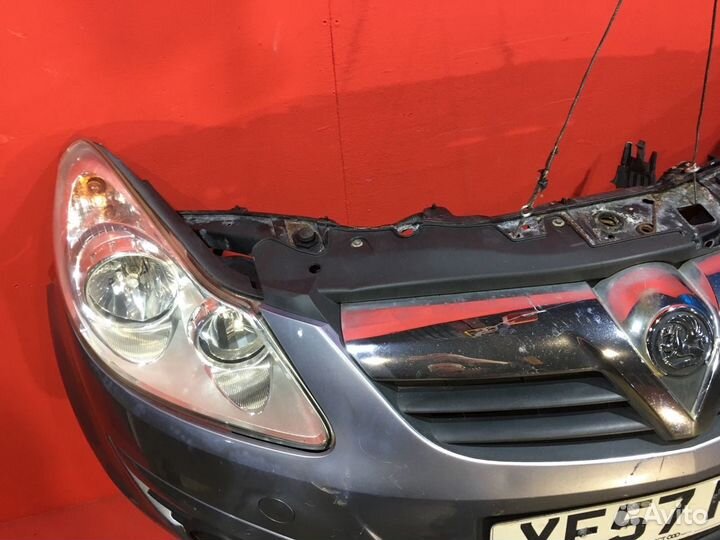 Ноускат Opel Corsa D. Передняя часть
