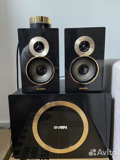 Акустическая система sven 2.1 Sven MS-1085 gold
