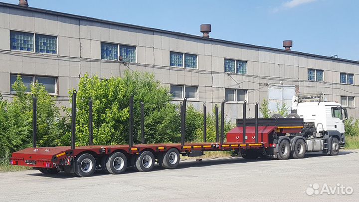 Полуприцеп трал (тяжеловоз) Saab 9891, 2023