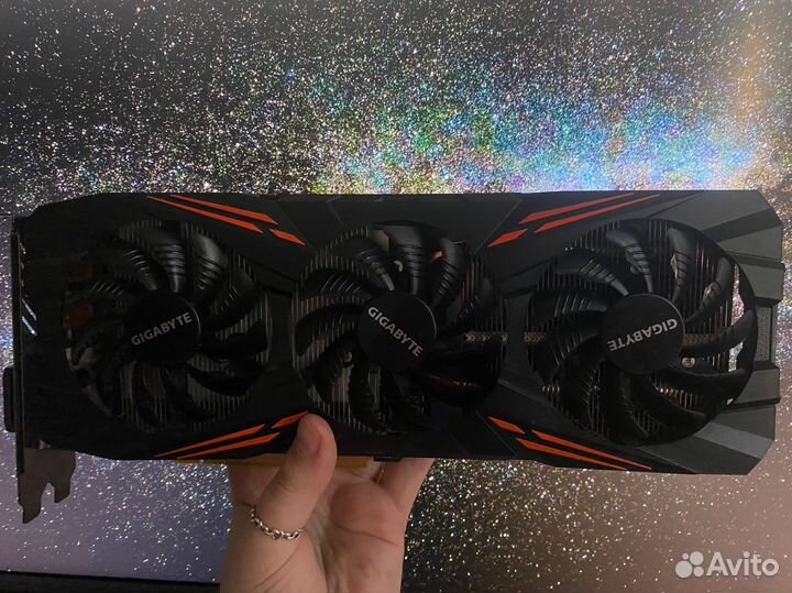 Видеокарта gigabyte 1070TI 8GB