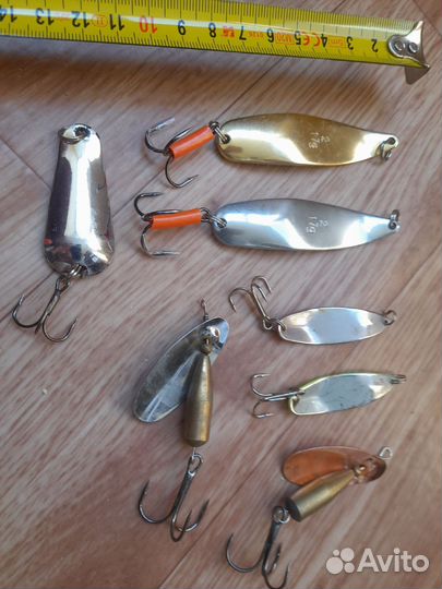 Набор блесен и вертушек для спиннинга