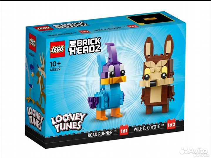 Lego brick headz новые