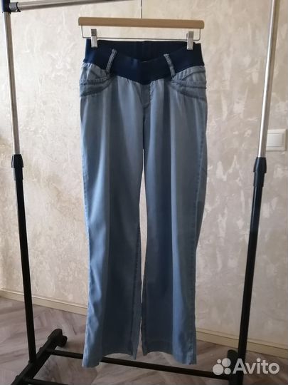 Летние джинсы для беременных 44