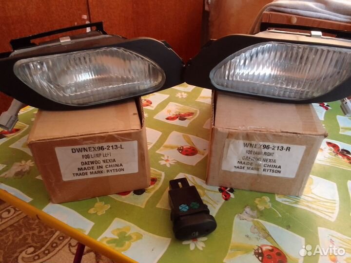 Противотуманные фары Daewoo Nexia
