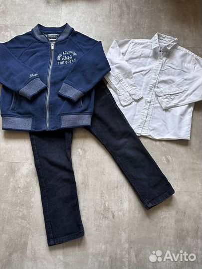 Брюки zara и белая рубашка