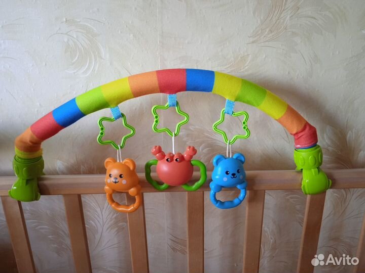 Дуга с игрушками Радуга-дуга