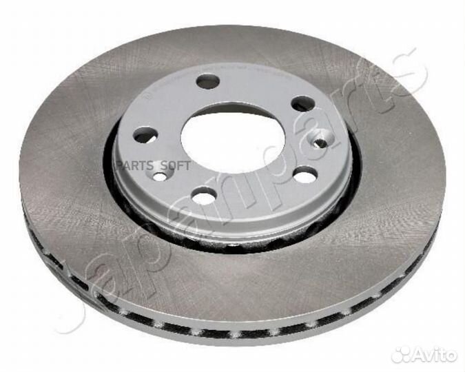 Japanparts DI031C Диск тормозной (c антикороз.покрытием)