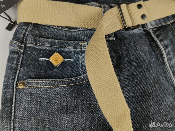 Джинсы бананы мужские