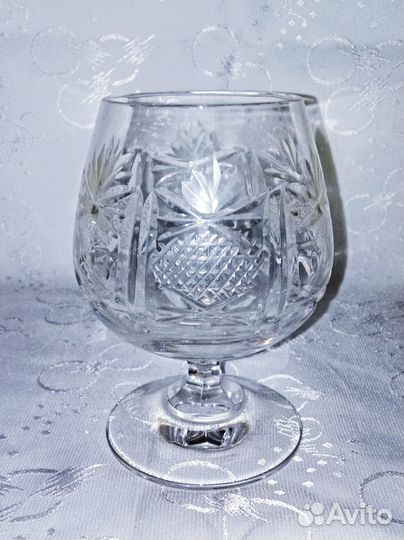 Фужеры хрустальные, Югославия, Винтаж