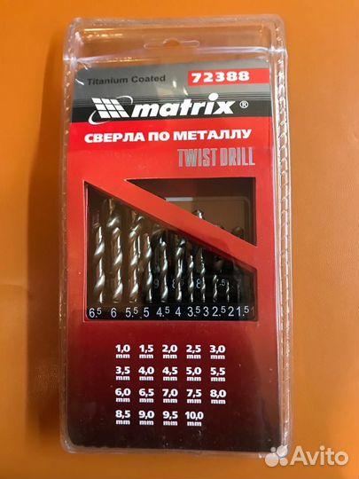 Набор сверл по металлу milwaukee (25 шт)