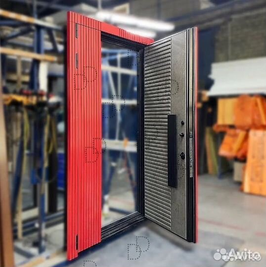 Входная металлическая дверь с подсветкой DD-365