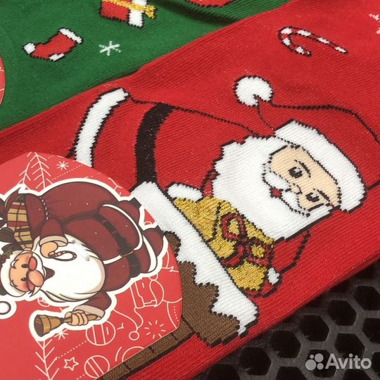 Носки новогодние Туркан. оптом