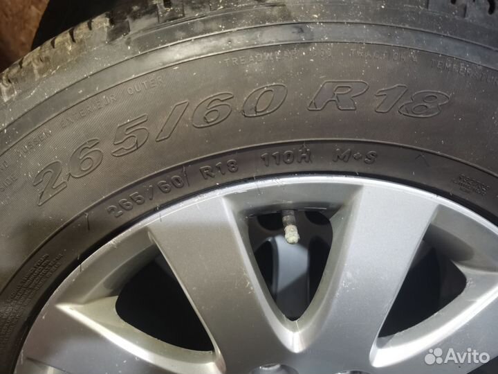 Колеса на mitsubishi pajero 4 r18