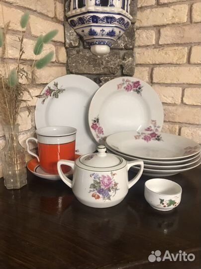 Посуда фарфор СССР