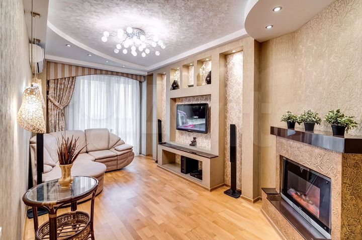 3-к. квартира, 96 м², 3/16 эт.