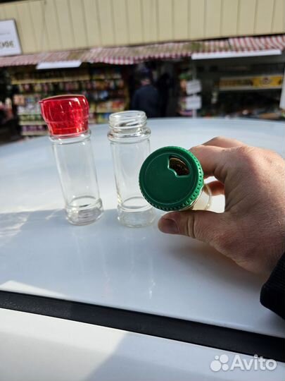 Мельница. Дозатор. Банка твист 100мл шестигранник