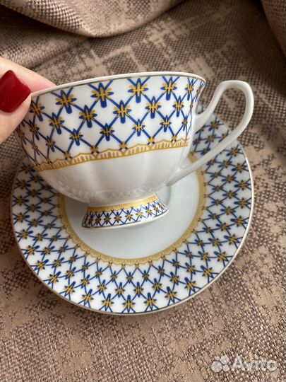 Чайная пара новая 2 шт