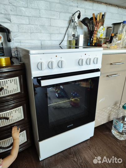 Плита электрическая стеклокерамика gorenje