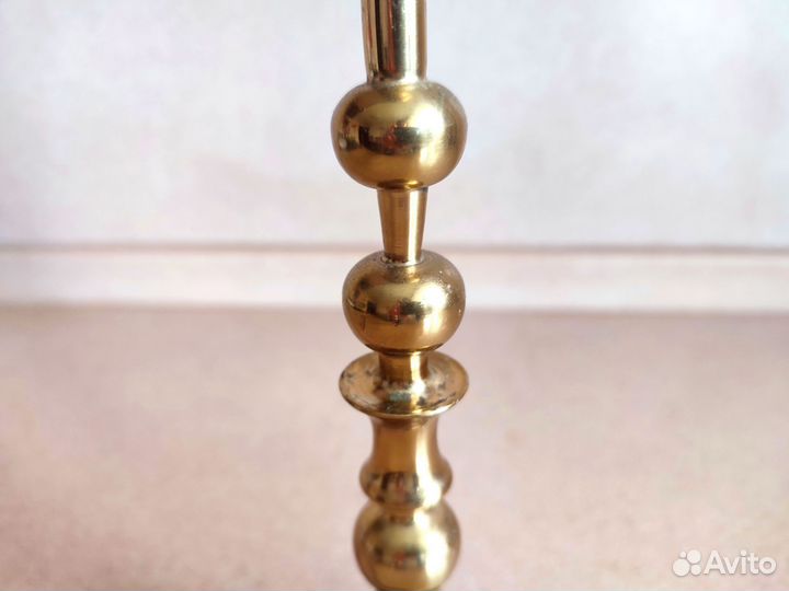 Подсвечник латунь СССР