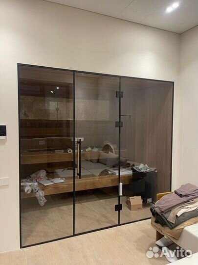 Перегородки стеклянные