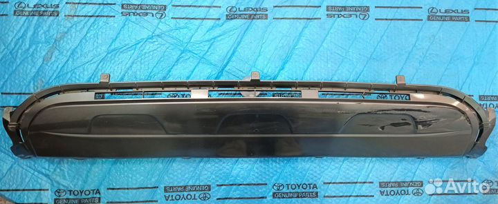 Спойлер переднего бампера Rav 4 (3) Long