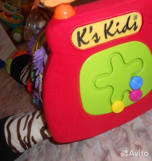 28 K's Kids центр зебра, игрушки пакетом