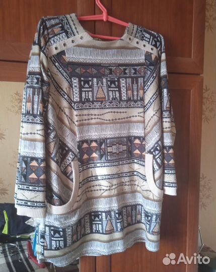 Кардиганы, блузки, р. 48-52