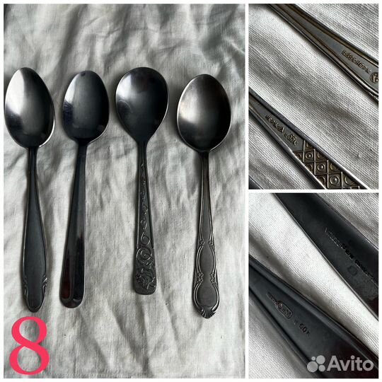 Столовые приборы мельхиор СССР