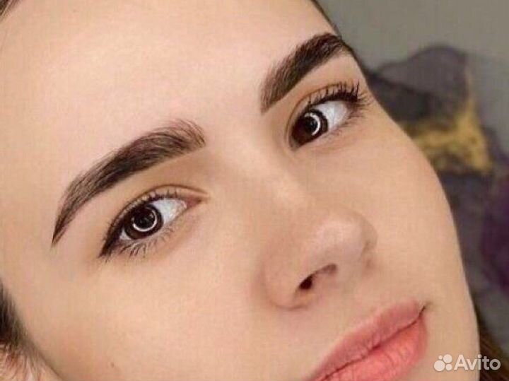 Оформление бровей/маникюр