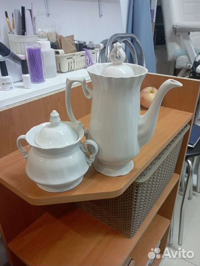 Чайник заварочный и сахарница СССР