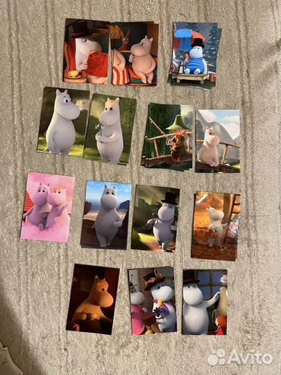 Наклейки Лента Муми Тролль