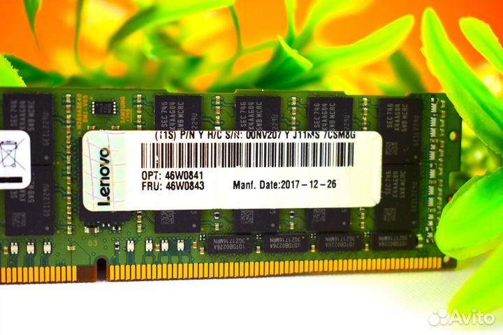 64GB DDR4 ECC REG samsung 2400 MHz