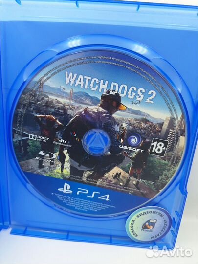 Watch Dogs 2 PS4 (б/у, рус.) без обложки