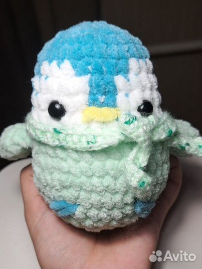 Пингвин плюшевый