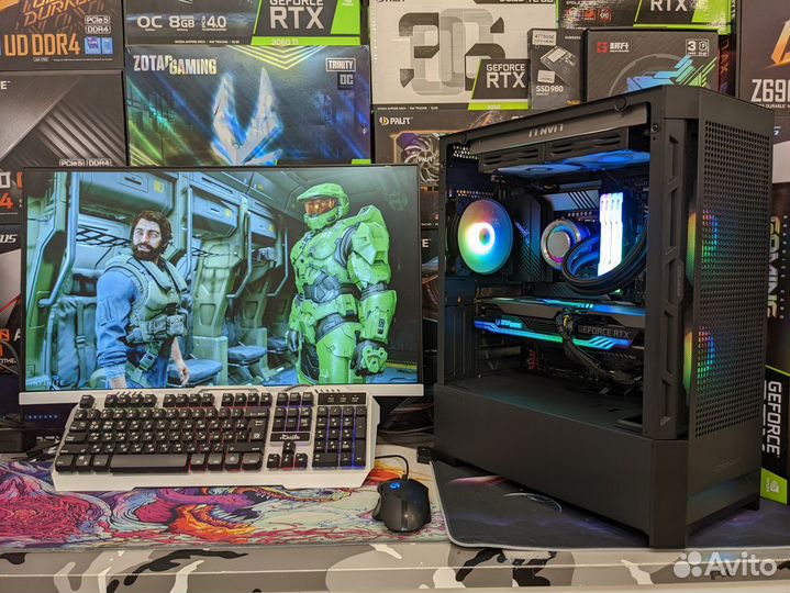 Immortal i3-12100F RTX 3060 Ti 8GB DDR4 16GB 240 G