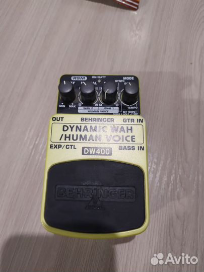 Гитарная педаль dw400 dynamic wah/human voice