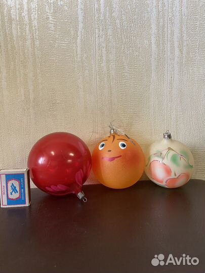 Елочные игрушки СССР