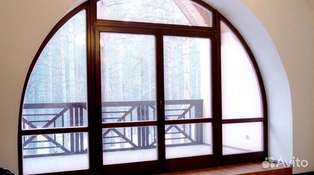 Фигурные пластиковые окна
