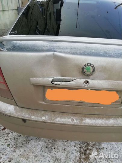 Дверь багажника skoda octavia tour